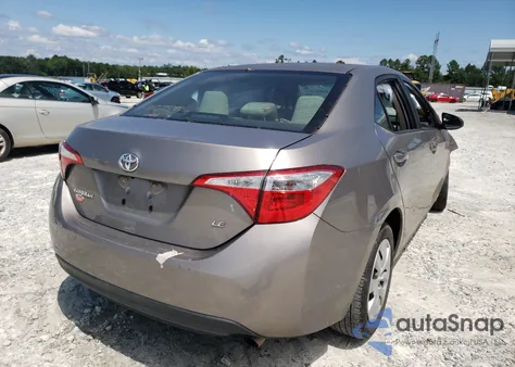 2015 Toyota Corolla L from USA, damaged, VIN 2T1BURHE6FC431197